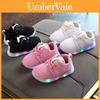 Children's Luminous Running Sneakers Durable Wear-resistant Sole Elastic Opening
