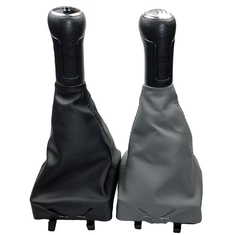 Gear Shift Knob Shifter Lever Stick Gaiter Boot Cover Case Cars Accessories For VW Volkswagen Polo 9N 9N2 2002-2009 2010 Sedan