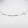 [Pre-owned] TIFFANY 925 T Smile Line Necklace/j54-3