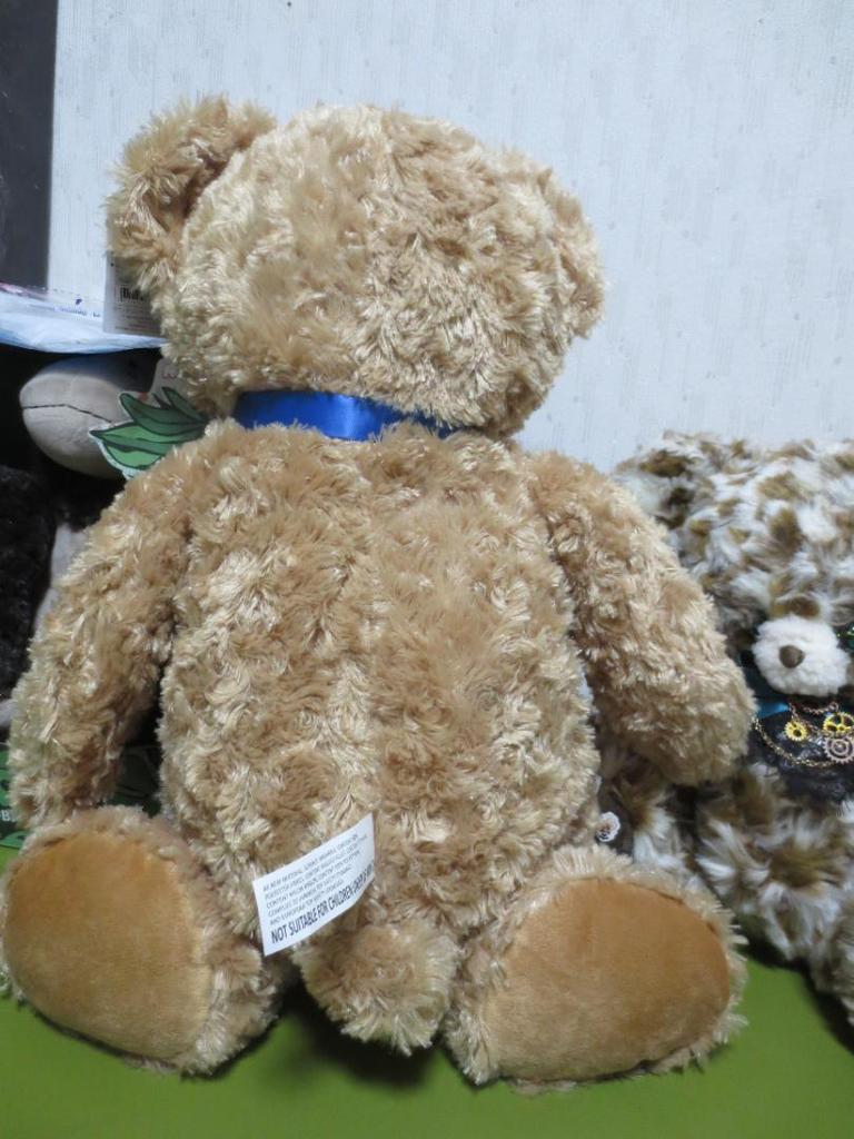 [USED] Honey teddy bear plush toy with tag, large size, 52cm! BIG!