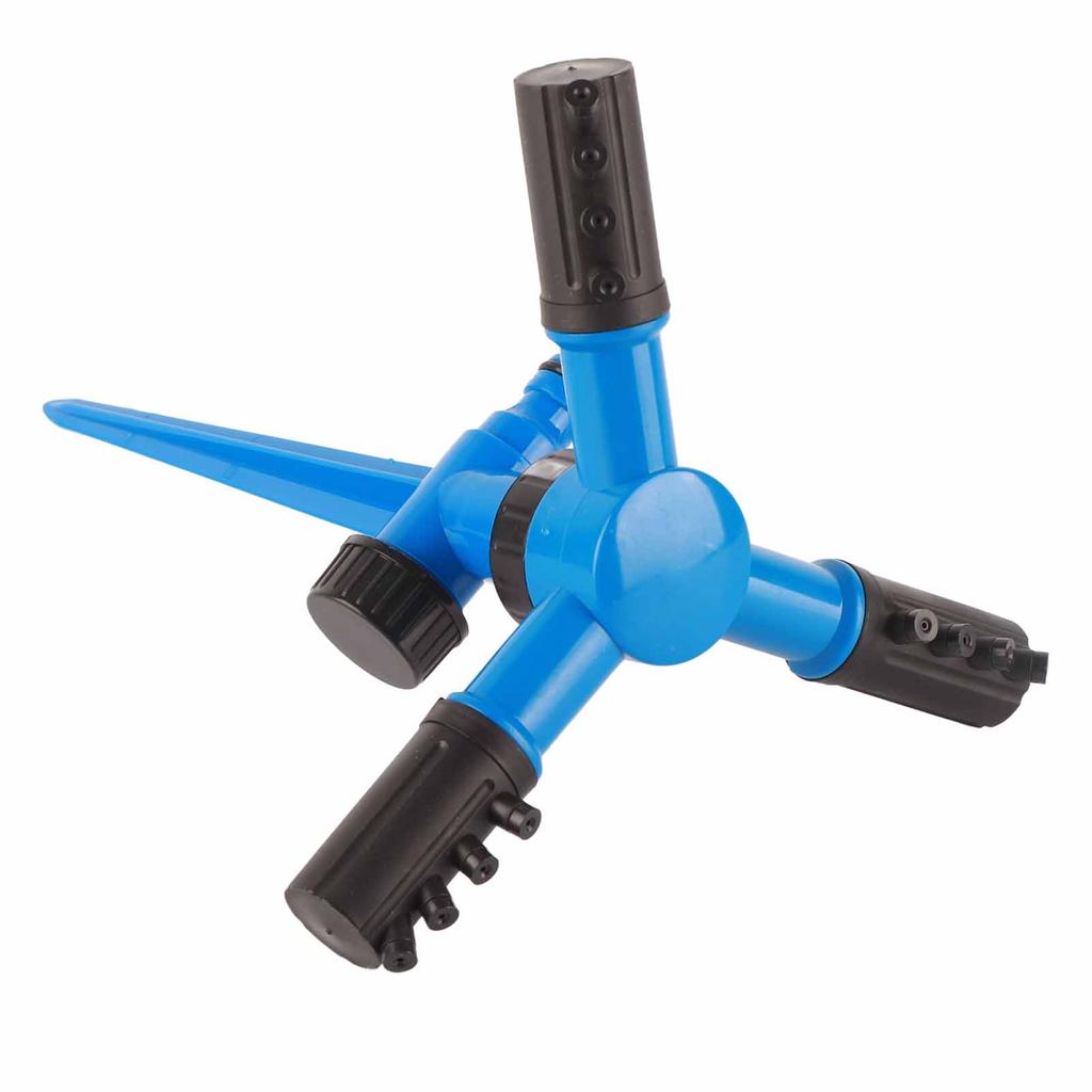 Garden Sprinkler 360 Degrees  Automatic Rotating Sprayer Nozzle Garden Lawn Irrigation System
