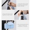 Multifunctional Crossbody Diaper Bags with Bottle Holder Travel Stroller Organizer  Baby Travel