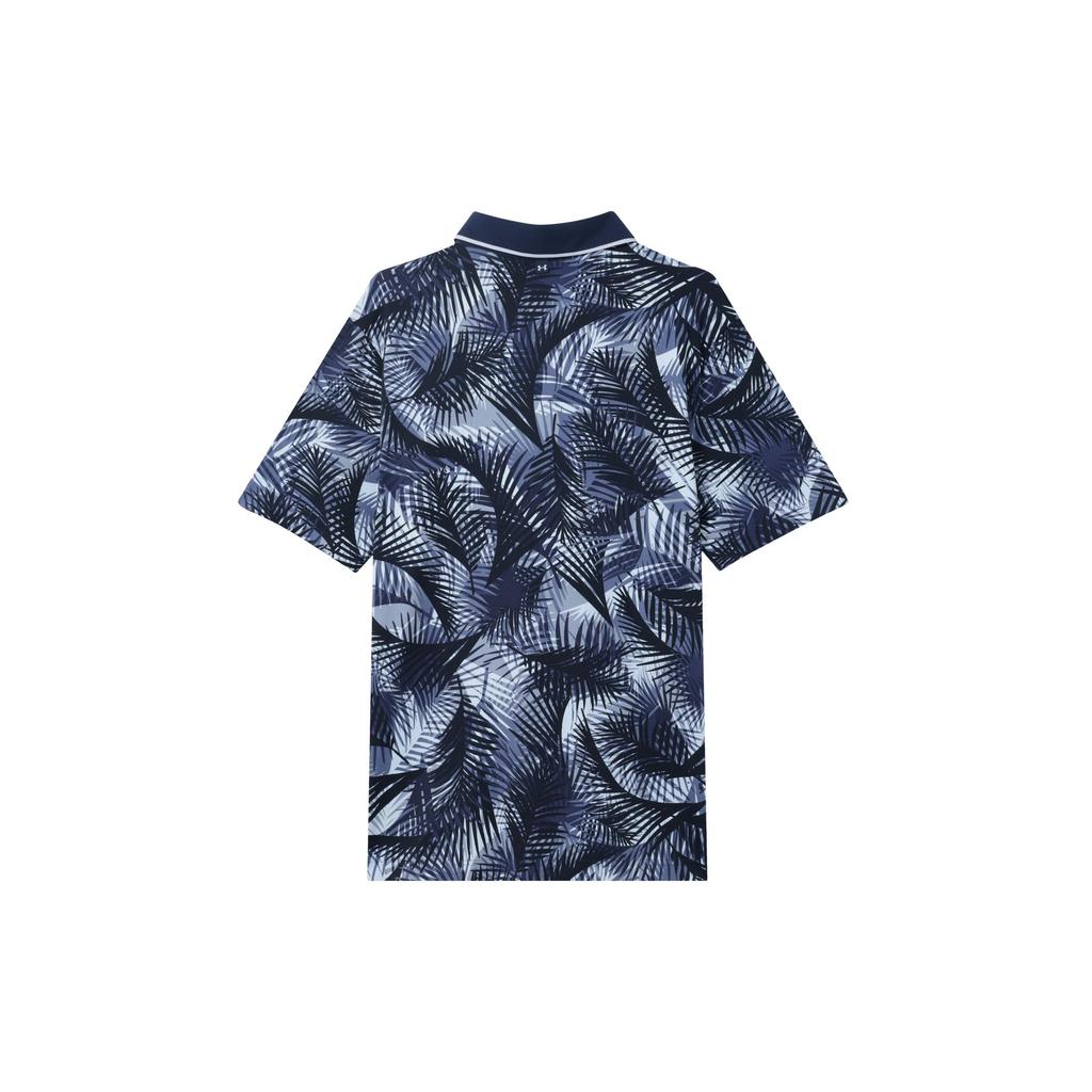 Under Armour SS23 Iso-Chill Graphic Palm Polo Shirt 1377367-410