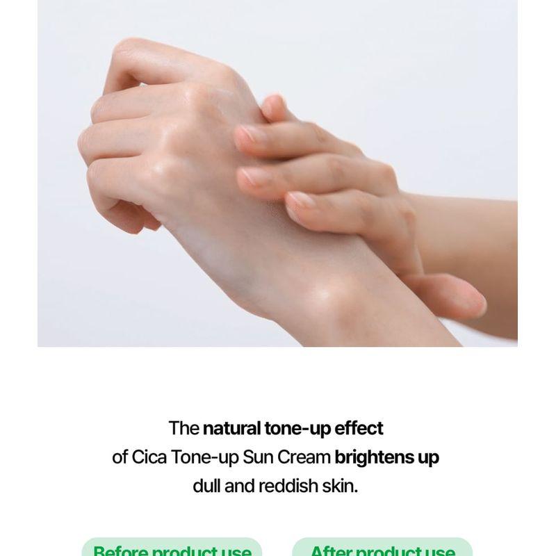 Realbarrier - Cica Green Tone-Up Sonnencreme