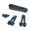 Bicycles Flat Mount Disc Brake Adapter Set Aluminum Alloys Brake Brackets for Road Bike Accessories