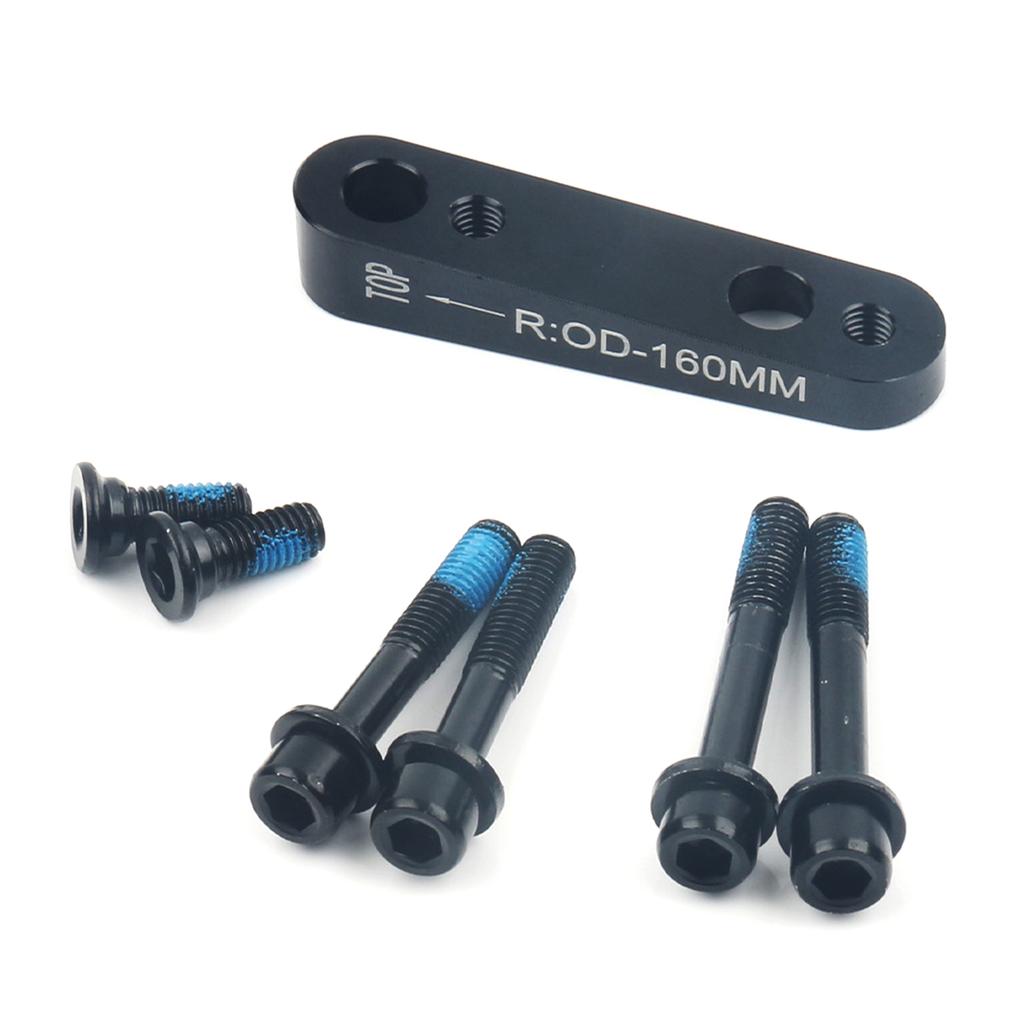 Bicycles Flat Mount Disc Brake Adapter Set Aluminum Alloys Brake Brackets for Road Bike Accessories