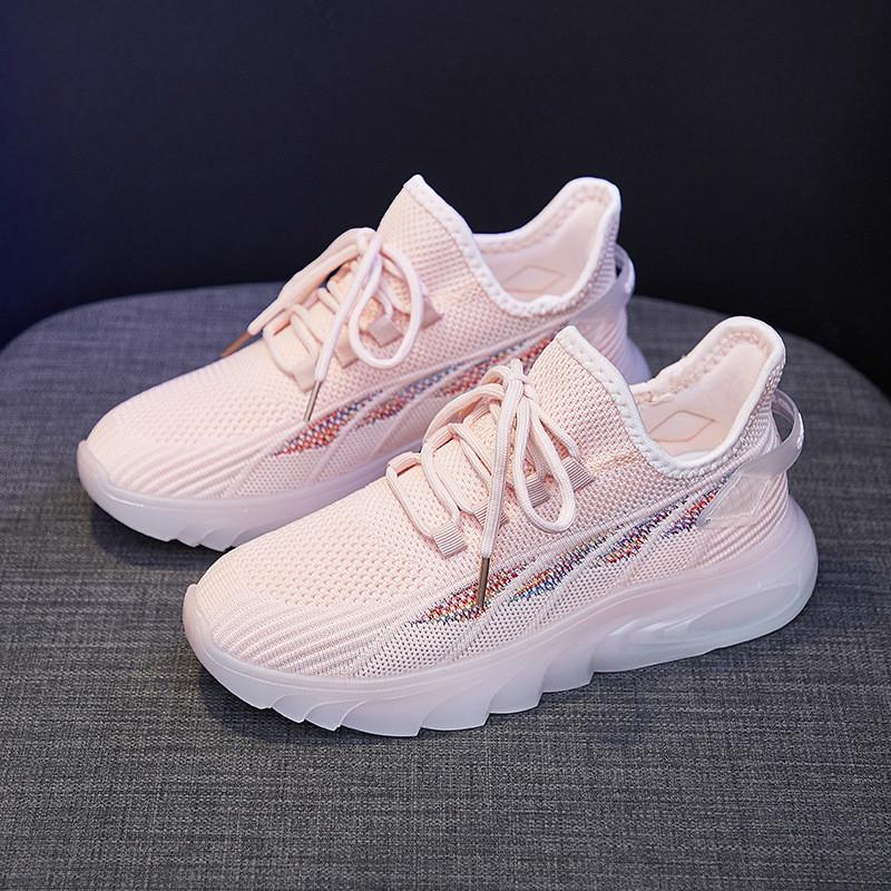 

Женские сетчатые дышащие кроссовки удобные кроссовки для фитнеса кроссовки для тенниса 40 розовый