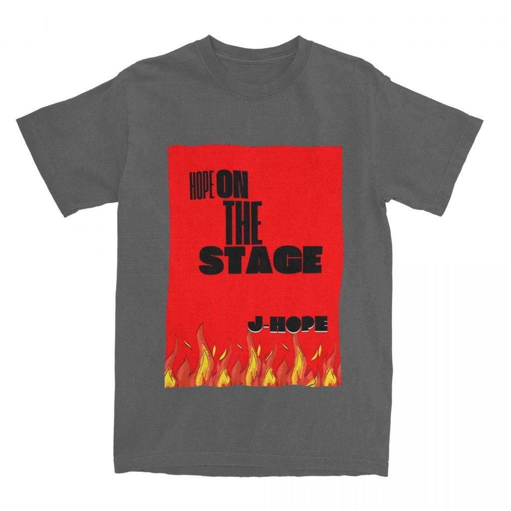 Kpop  J-Hope Hope On The Stage Tour 2025 T-Shirt Novelty T-Shirts Short Sleeve Vintage Tshirt Summer Cotton 4XL 5XL 6XL Clothes