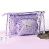 Three Piece Makeup Bag Travel Portable Cosmetics Storage Bag Home Storage Bag Cosmetic Bag