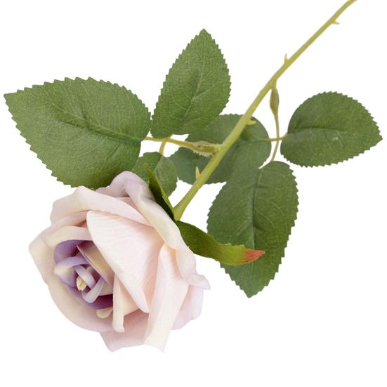 Artificial Rose Eye-catching No Withering Fresh-keeping Fancy Single Branch Simulation Roses Wedding Favors