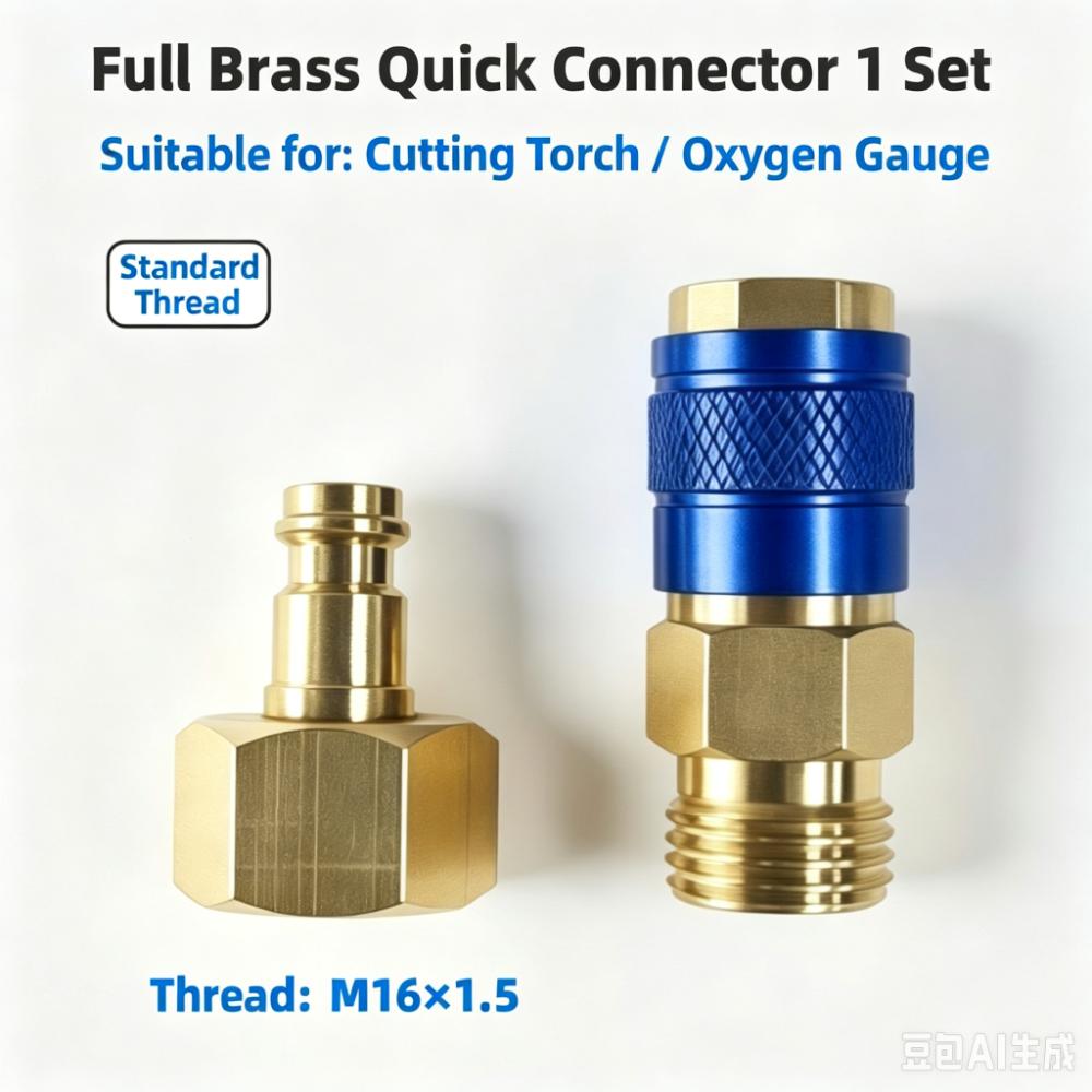 Quick Release Cutting Torch Connector Regulator Quick Connector Cutting Torch Accessories