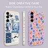 Shark Ocean Fish Print Case For Samsung Galaxy S26 S25 Ultra S24 S23 S22 Plus S21 FE A15 A16 A17 A35 A36 A54 A55 A56 5G Soft Cover