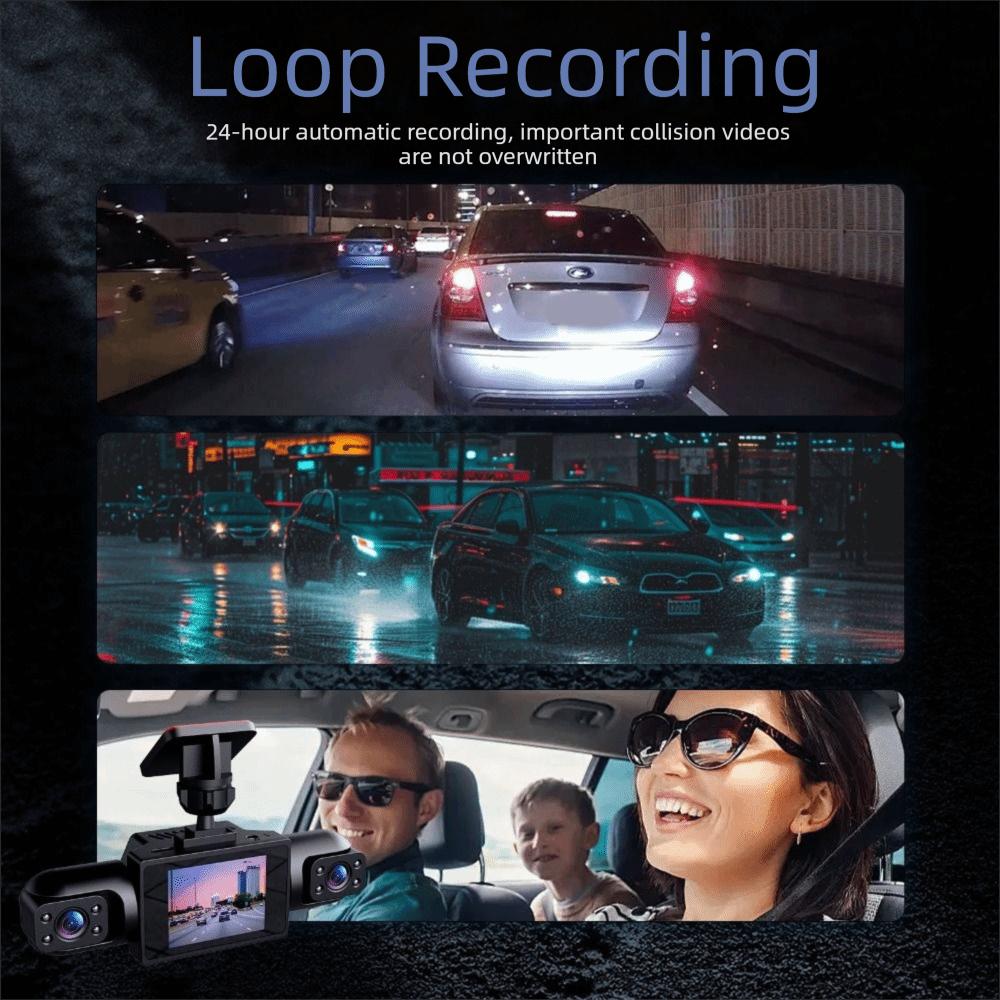 Full HD Recording Dash Camera System Night Vision 360 Degree Dash Cam For Taxi Fleet