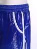 Herren Badehose Color Block Wasserdichtes Design Elastischer Bund Kordelzug Nähte Taschen Trainingsshorts