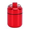 Mini Storage Box Aluminum Alloy Water Proof Small Container for Outdoor Camping Travel Hiking Red