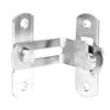 4 Set Stainless Steel 90 Degree Buckle Bolt Right Angle Door Latch for Anti Theft Room