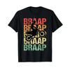 Braap Brap Motocross Vintage Cross T Shirt Vintage Stretched Slightly Casual Streetwear Unisex Stylish Versatile Soft