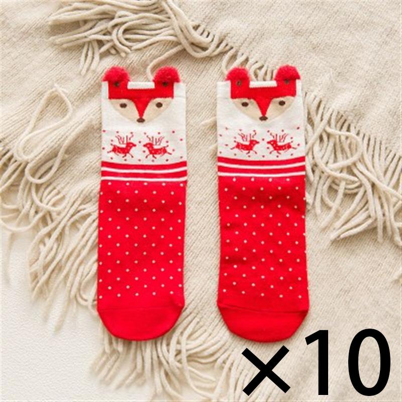 

Зимние подростковые рождественские носки, мультяшные носки, рождественский подарок One size