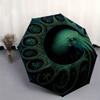 Enchanted Octopus Art Print: Mystical Sea Creature DecorUmbrella with Cute Design, Portable 3-Fold Compact Umbrella for Men & Women, Valentine's Day M