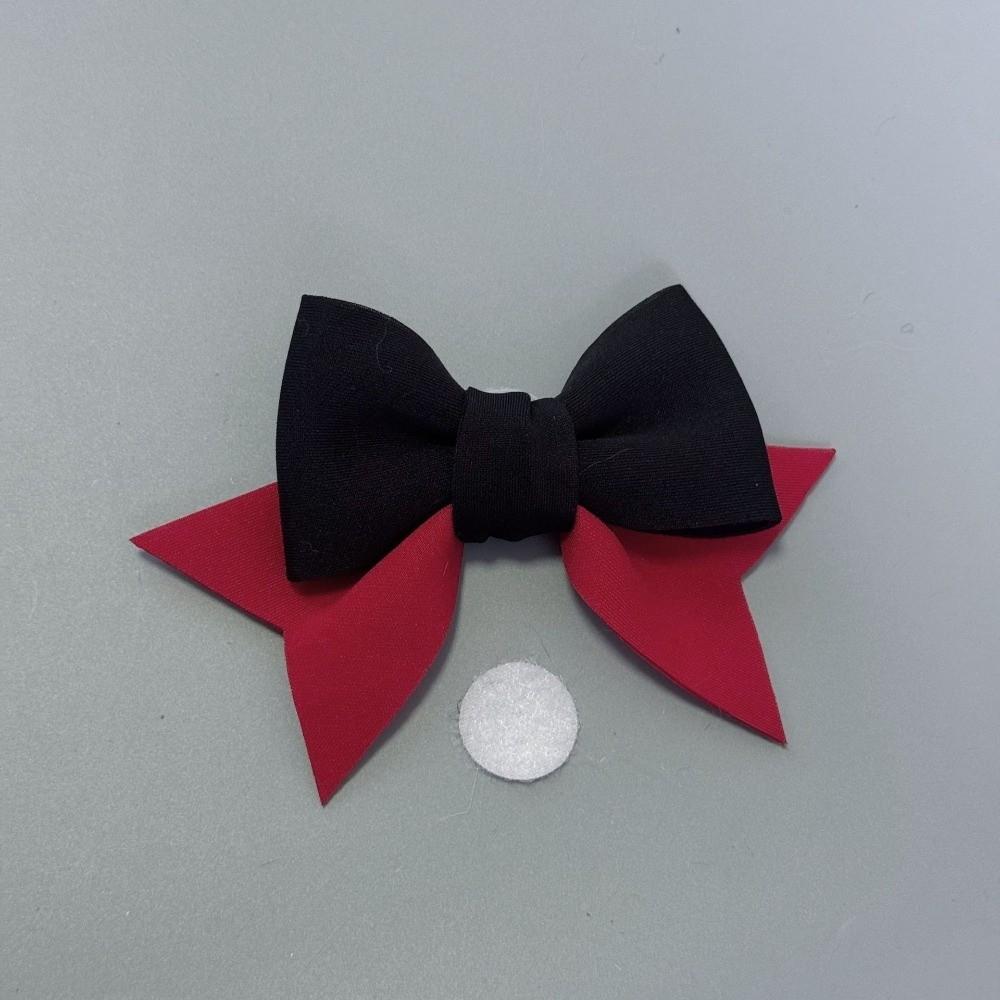 Fabric Motorcycle Helmet Bow Self Adhesive Electric Bike Tail Decor  Scooter Accessories