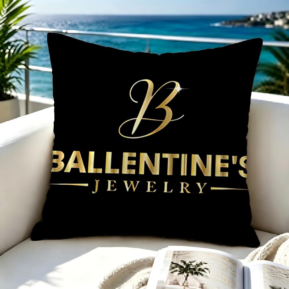 Brand Ballantines Cushion Cover Premium Skinfriendly Short Plush Pillow Cover Airy Casual Cushion For Hotel Homestay