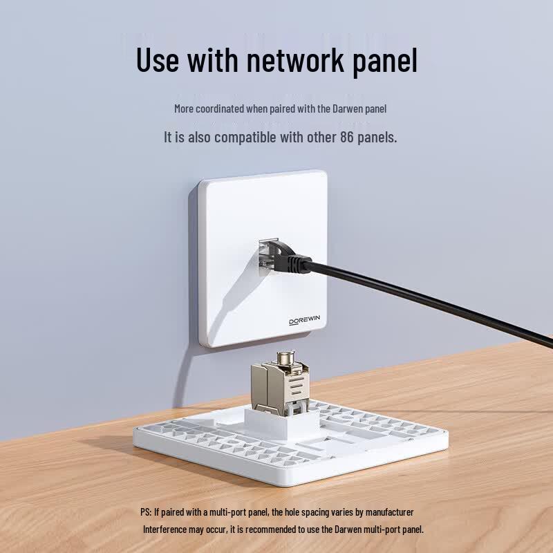 DOREWIN CAT6 Shielded Keystone Jack