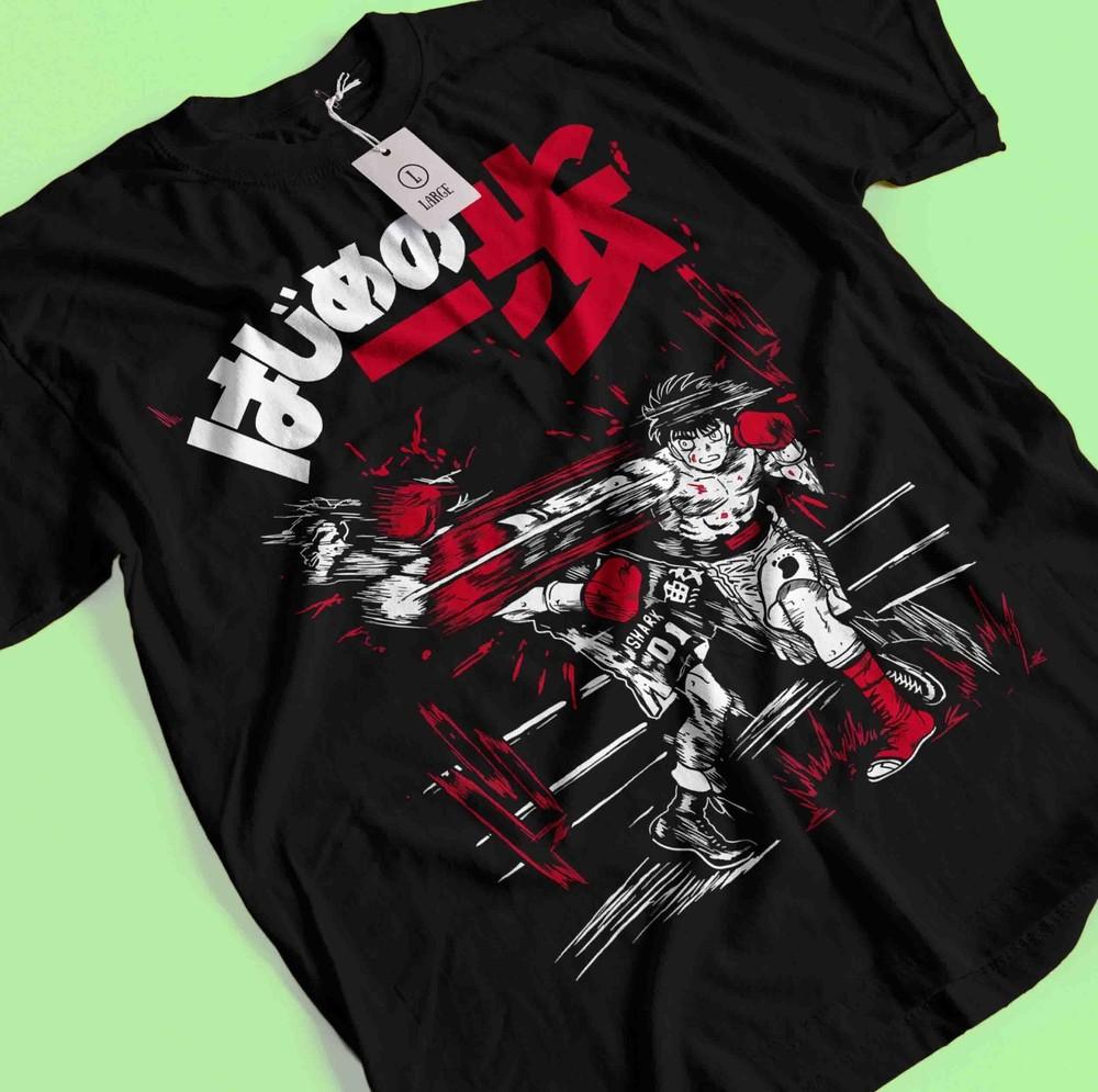 

Hajime No Ippo T-Shirt Makunouchi Shirt Miyata Mamoru Ichiro Mashiba Ryo Tshirt L