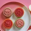 Stylish Mooncakes Mold Cookie Stamp Festival Dessert Moulds with Stamp Hand Pressed Pastries Mold for Baking Top Sale