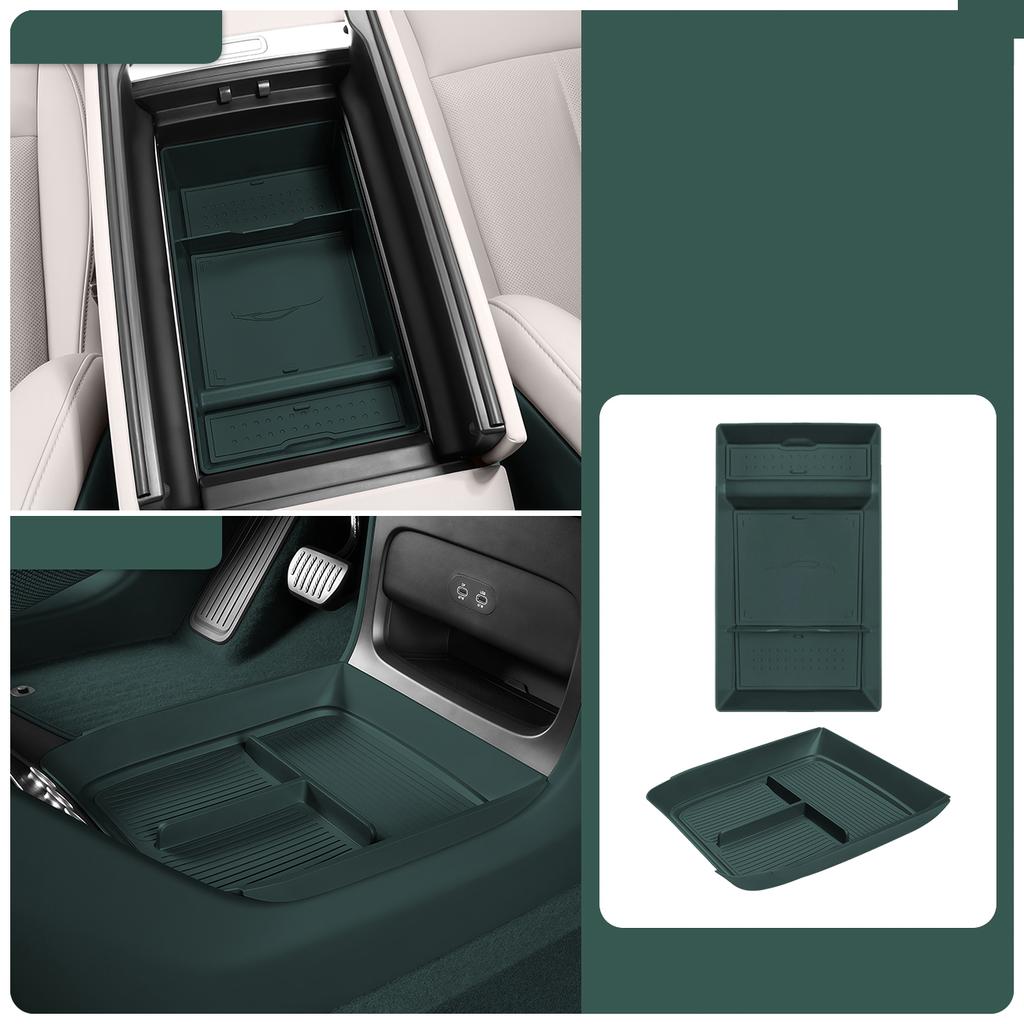 For Xiaomi YU7 2025 2026 Car Central Control Lower Storage Box Mounted Multi-functional Storage Box Modification Accessories