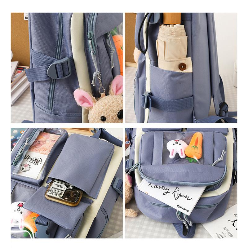 Мультяшная мода защита позвоночника легкая школьная сумка для девочек и мальчиков — фото 6