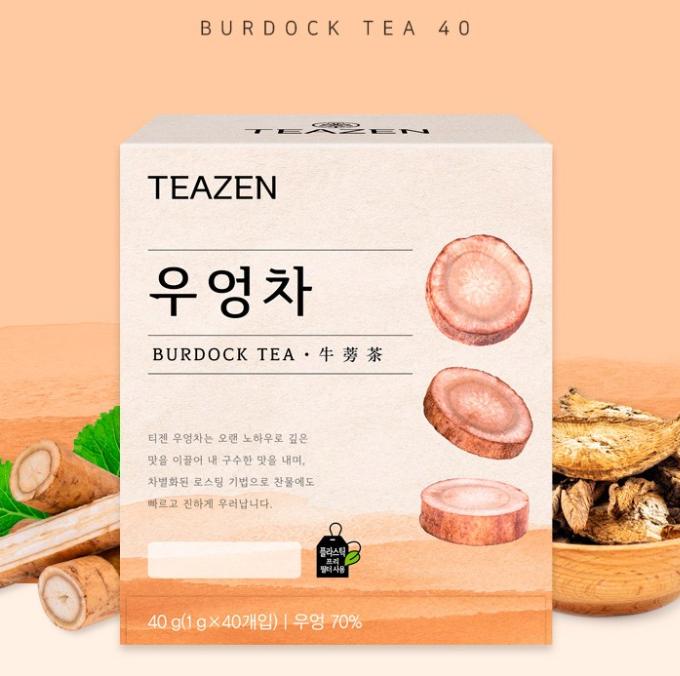 Teazen Burdock Tea 40 Tea Bags
