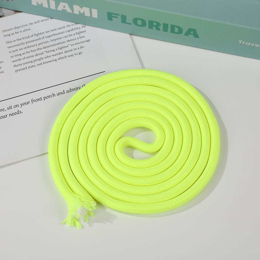 7MM Wear-Resistant Color Polyester Core-Spun Chinese Knot Braiding Rope for Handmade DIY Bag and Hanging Rope Projects.