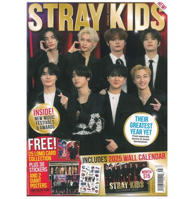 ANNUAL REVIEW UK - STRAY KIDS COVER