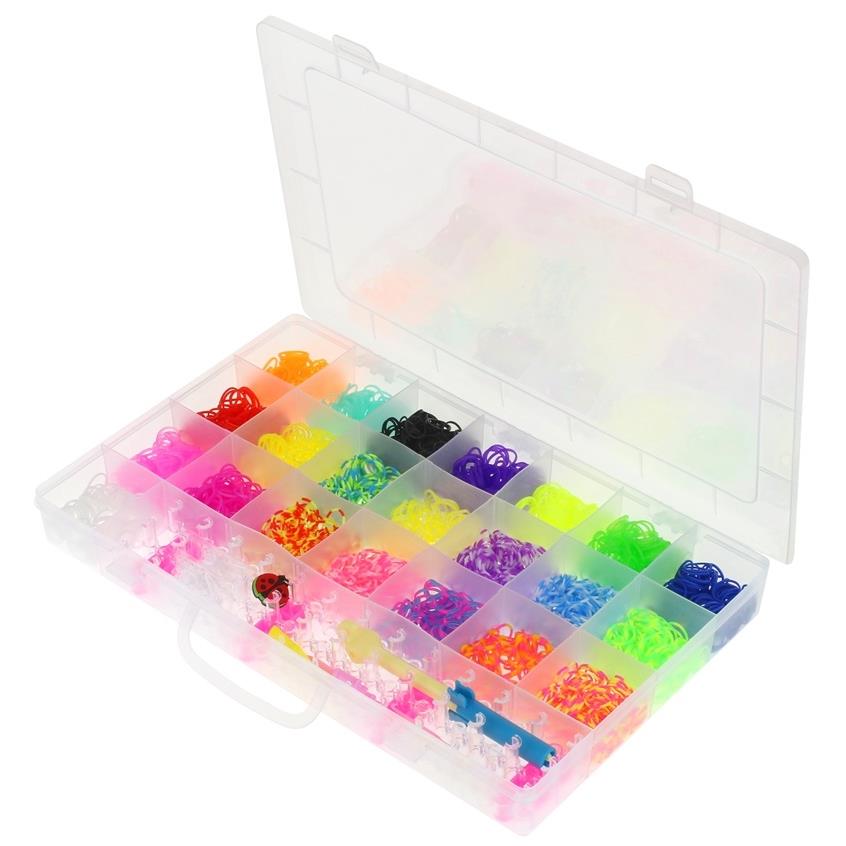 Elastic Bands for Making Jewelry Bracelets Loom Bands Loom Set XXL