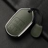 Custodia Cover Guscio Portachiavi Auto in Metallo e Pelle Fob Per Maserati Ghibli Levante Grancabrio Quattroporte Gt Granturism