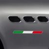 Italien Flagge Autoaufkleber Karosserieaufkleber Auto Fenstertattoos 3D LKW Klebegrafiken Für Fahrzeug Stoßstange Auto Karosserie Dekorativ
