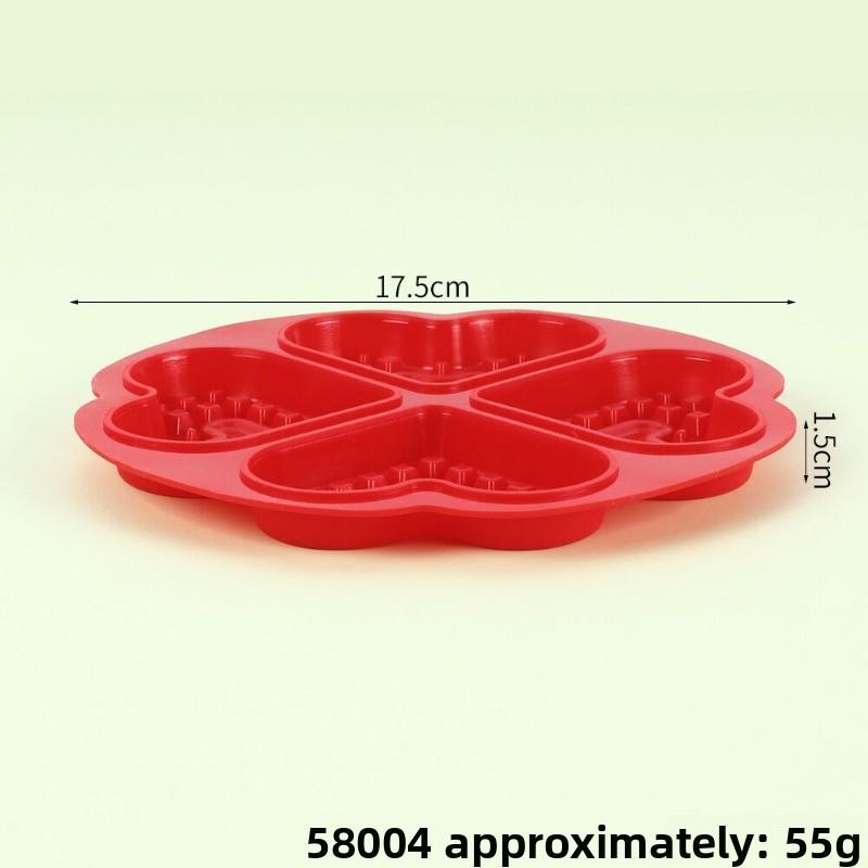 Food Grade Silicone Waffle Mold DIY Cake Mould Non-stick Silicone Baking Mold Set Kitchen Bakeware Waffle Maker