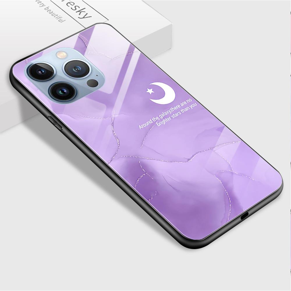 Tempered Glass Phone Case For Redmi 10 12 13 14C A5 Note9 Note10 Note12 Note14 Xiaomi 11Lite 14T 15 PocoC75 PocoX3 Soft Edge Shockproof Smooth Shell