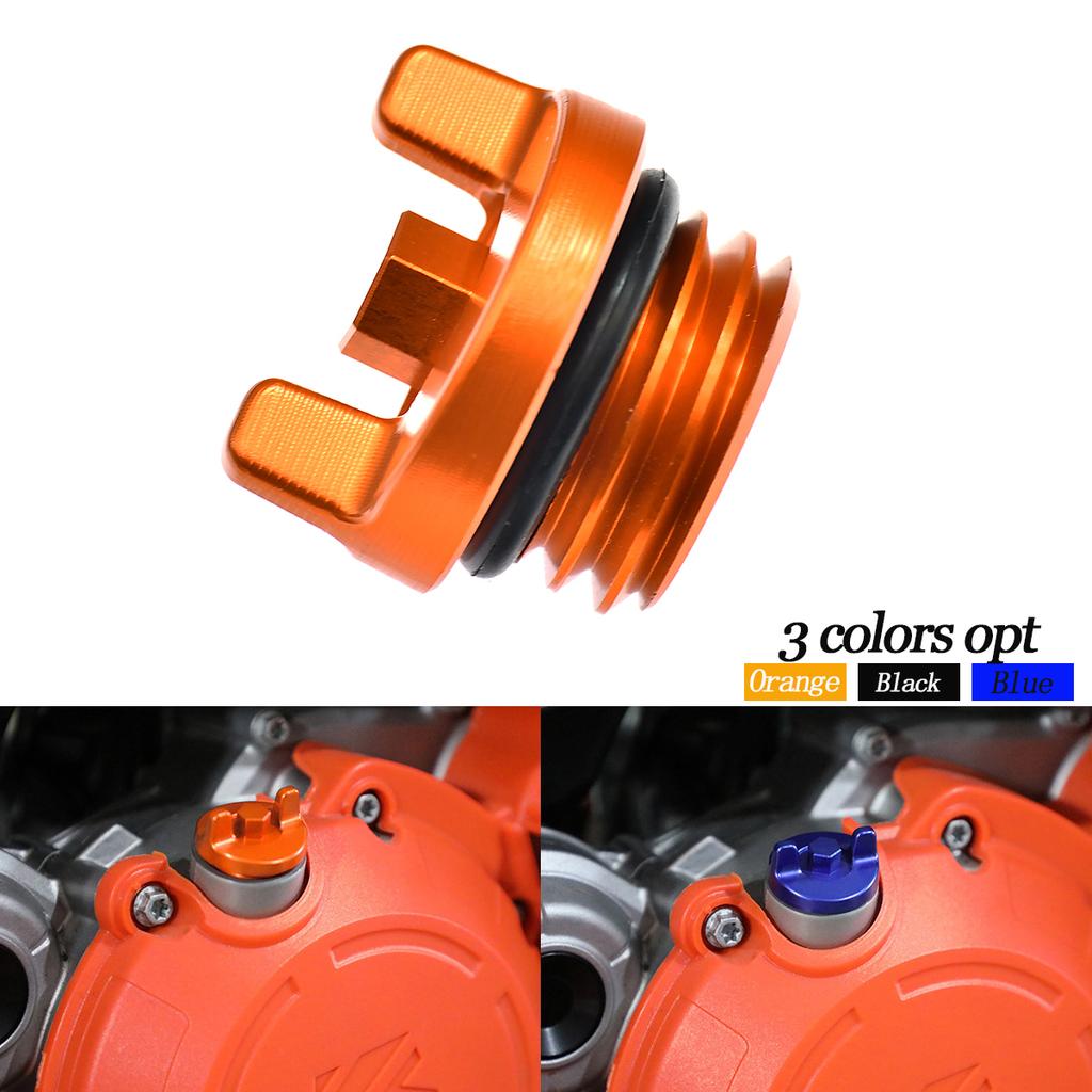 Bouchon de remplissage d'huile moteur Motocross pour KTM EXC EXCF XCF XC XCW XCFW SX SXF Pour HUSQVARNA TC TE TX FE FC FX FS 2004-2023