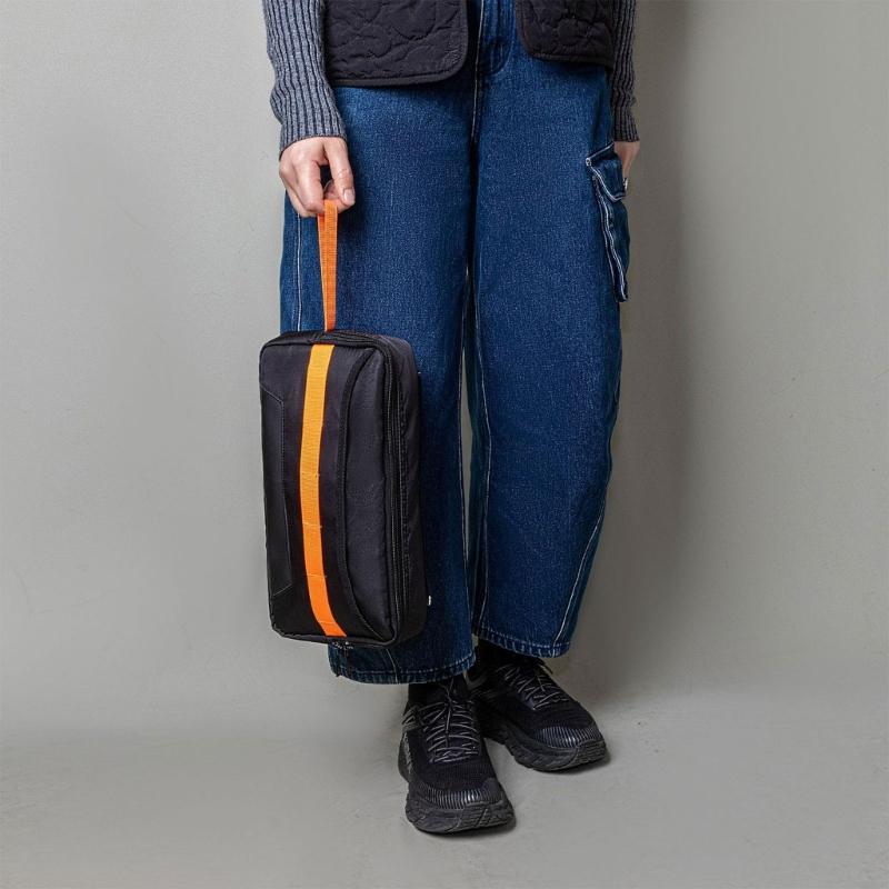 Black Oxford Cloth Bag For PB On The Go 2 Portable Speaker Offering Multiple Carrying Option And Storage Space