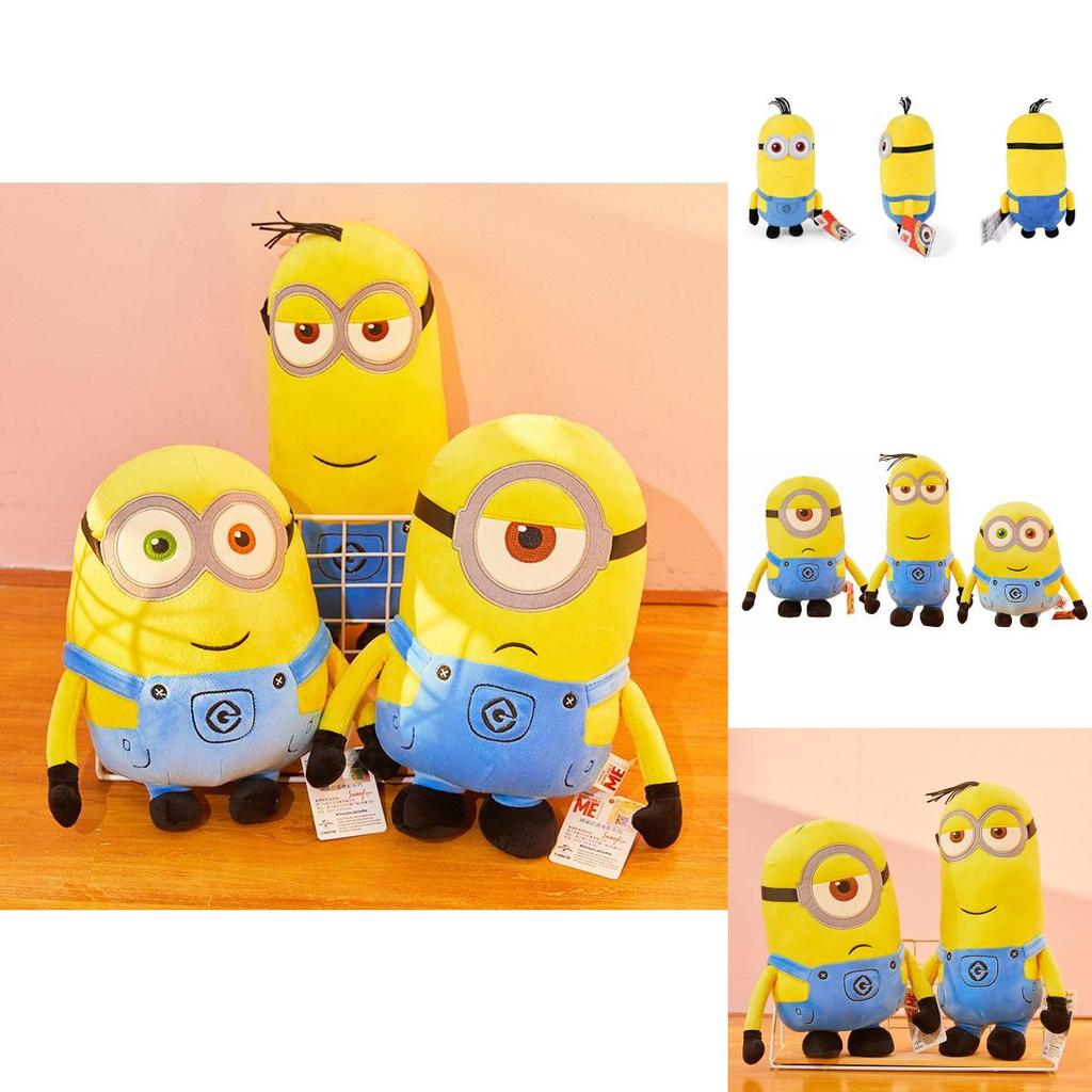 Despicable Me Minion Plush Toy Stuart Kevin And Bob Soft And Cute Children's Gift