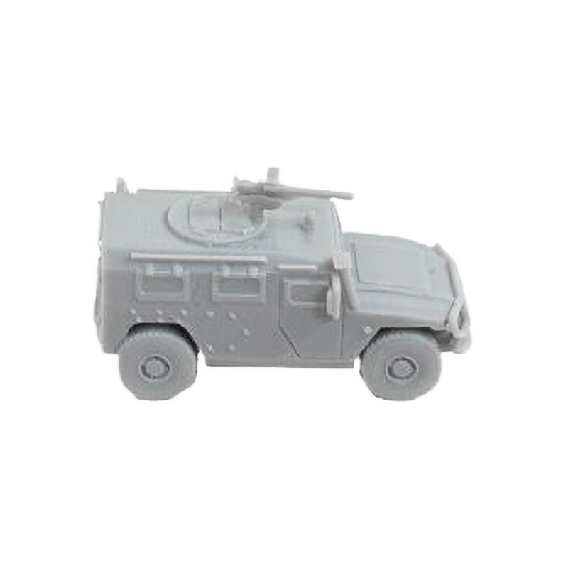 1/144 Scale Gaz Tigr Light Armored Vehicle Model Kit Tiger Armored Off-Road Vehicle Stereolithography Model