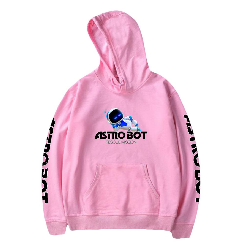 Mens Womens Hoodie Astro Bot Hoodies Streetwear Casual Printed Hooded Pullover Sweatshirts