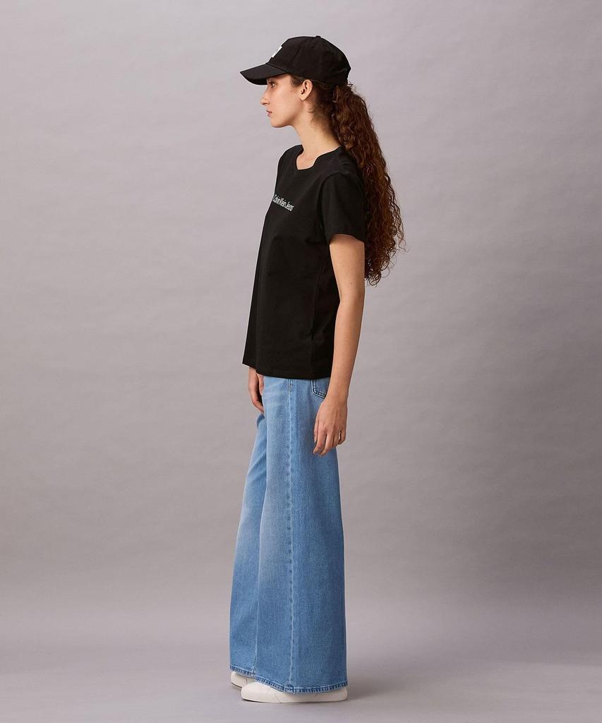 Slim 47AB807 S BLACKUB1 [Calvin Klein] T-shirt