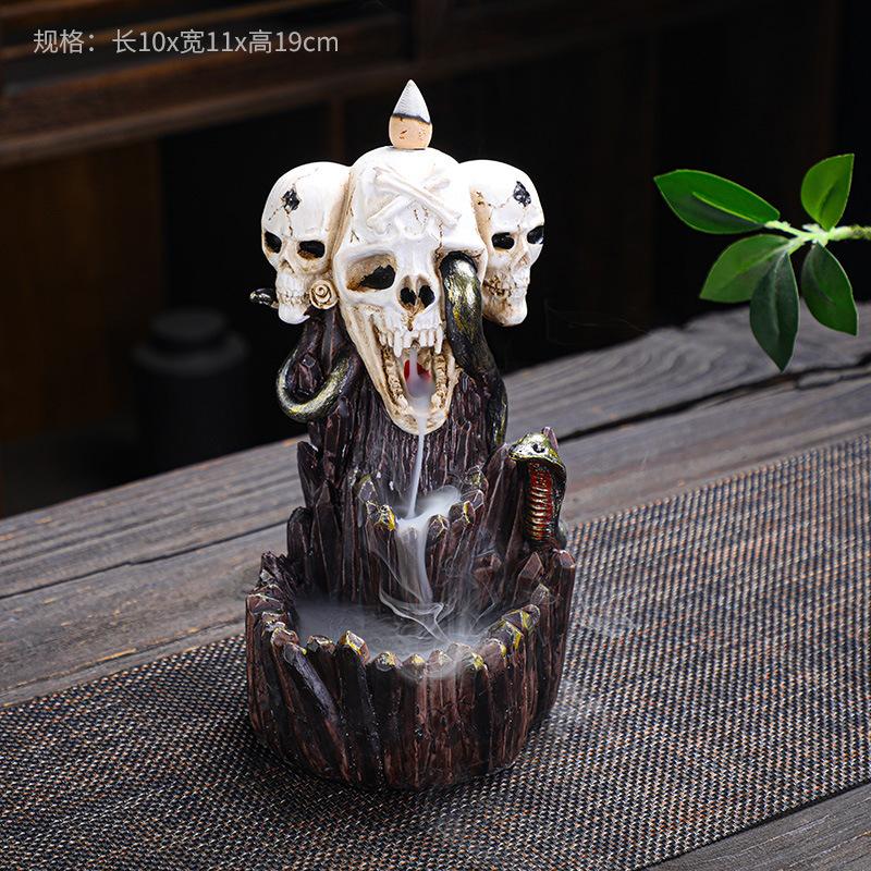 

Керамическая подставка для благовоний, креативные украшения для аромалампы обратного потока