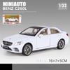 1:32 Mercedes-Benz C260L Car Model Pull Back Acousto-optic Alloy Discast Metal Toys Car Goods Model for Children Boys A54