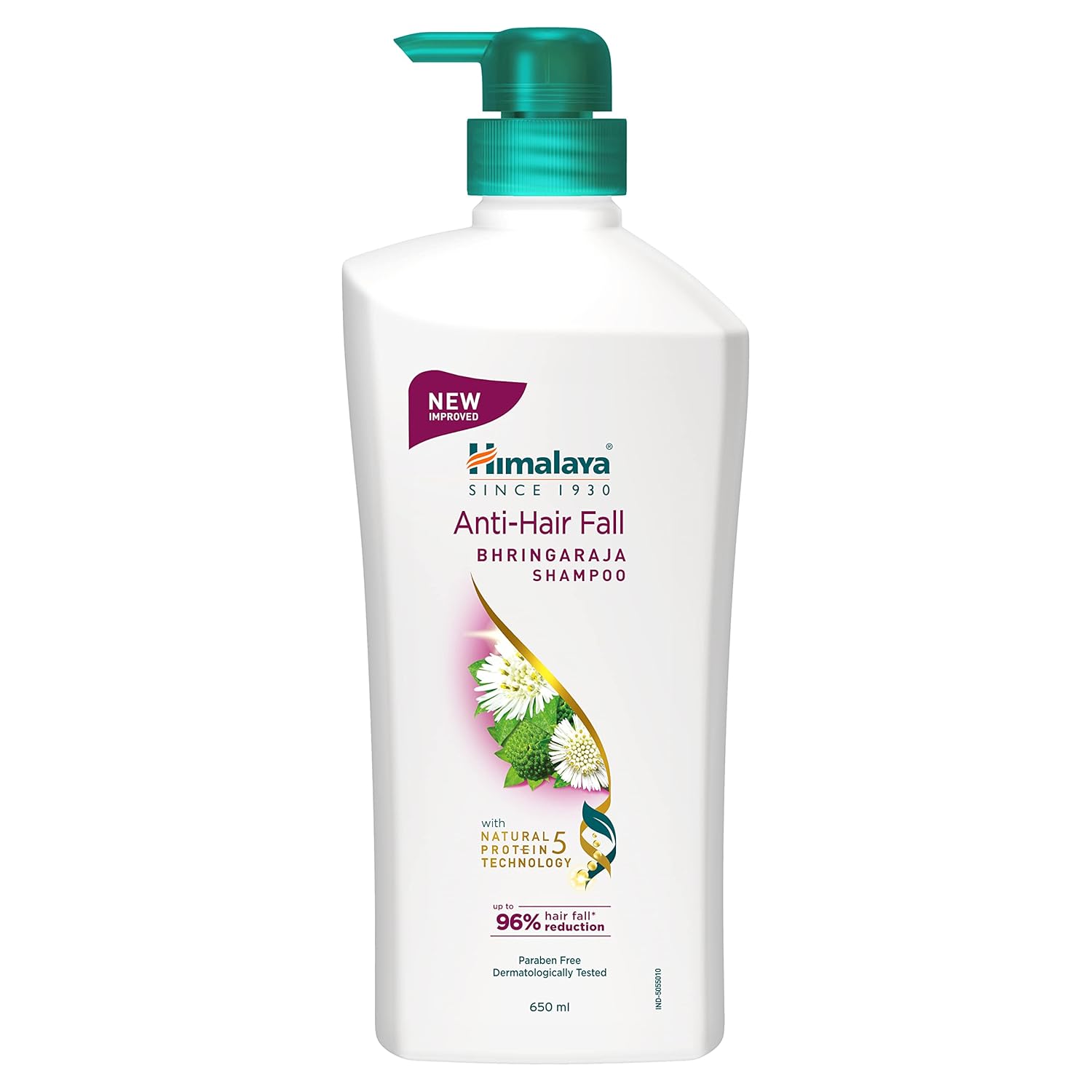 

Himalaya Anti Hair Fall Shampoo With Bhringraj & Palasha, Reduces Breakage, Strengthens Hair, Healthy Scalp, 650ml