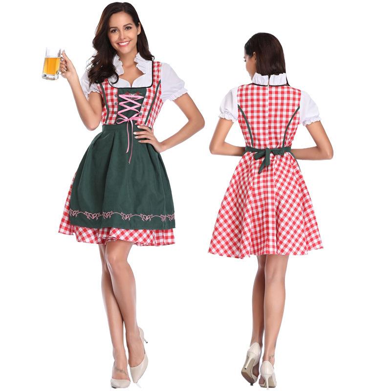 Oktoberfest Maid Costume Cosplay Costume Cosplay Maid Costume Perform Halloween Costume