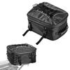 Motorcycle Tail Bag, 22-34 L Expandable Motorcycle Rear Seat Bag with Waterproof Rain Cover, Outdoor Sports Motorbike Luggage Storage Backpack Handbag