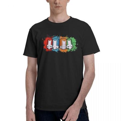 Castle Crashers Graficzny 100% Bawełna Codzienny Oddychający Wygodny T-shirt Wysokiej Jakości Męska Odzież Ubrania Męskie
